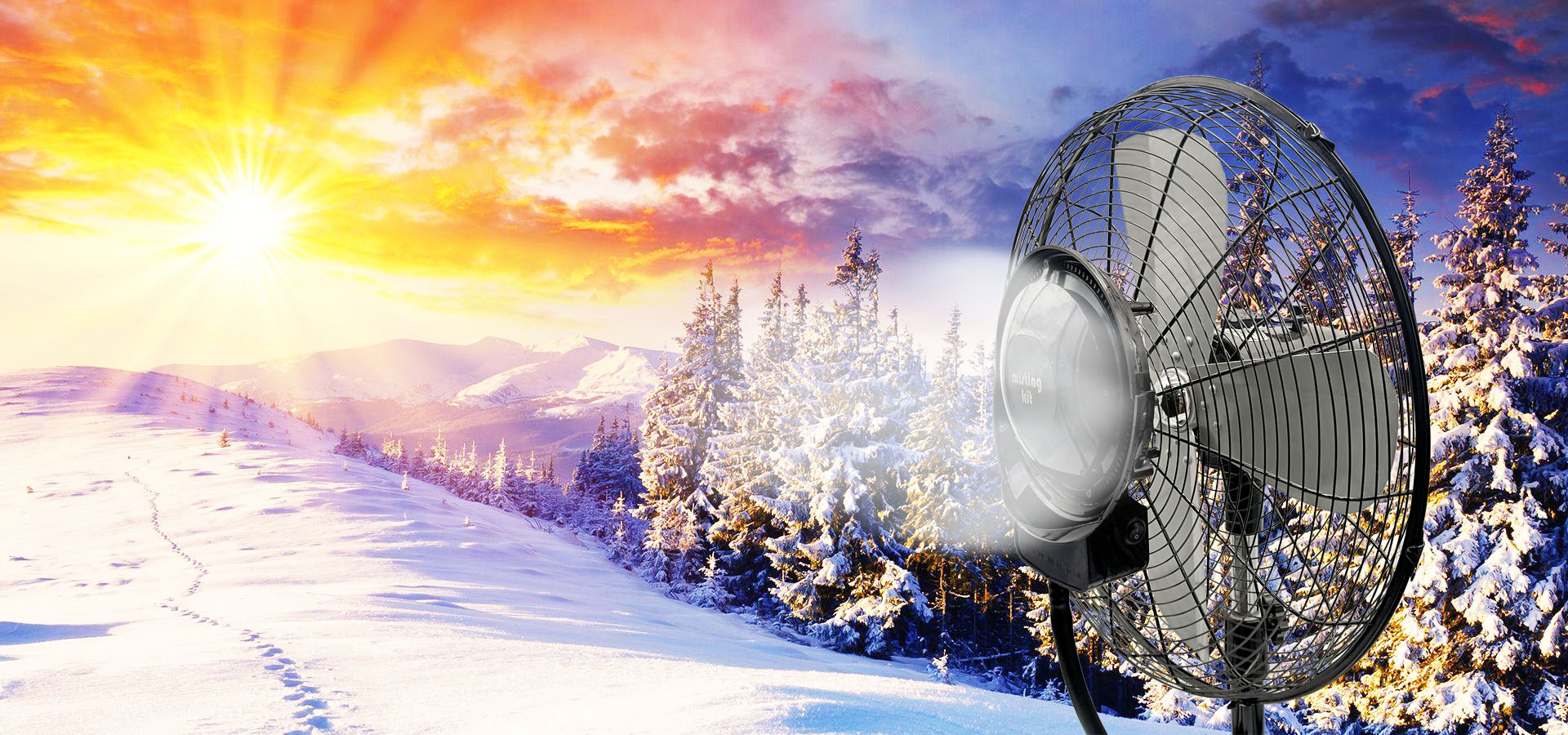 Home Mist Fan in Pakistan Misting Kit for Fan